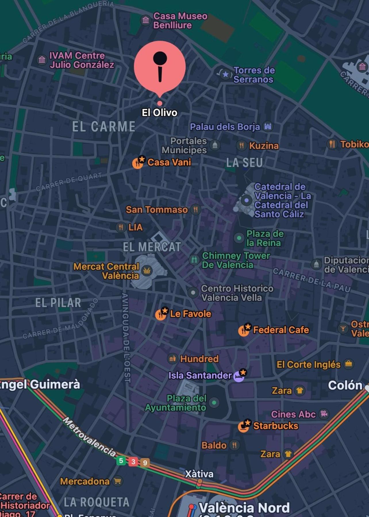 Apartamentos El Olivo فالنسيا المظهر الخارجي الصورة